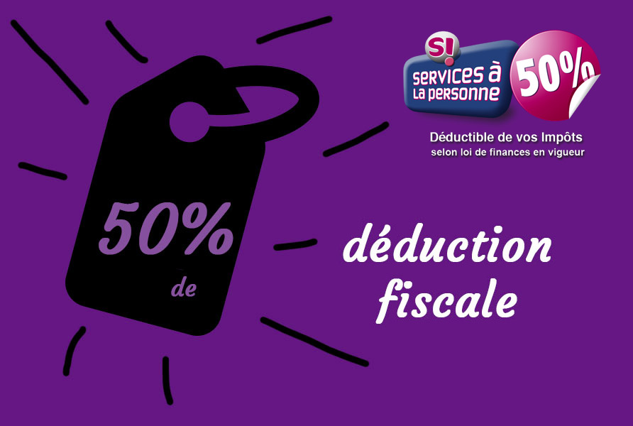 50% déduction fiscale