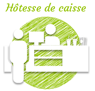 Hôtesse de caisse